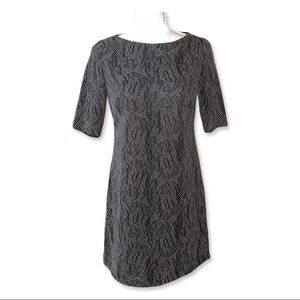 𝅺ADRIANNA Papell Gray Lace Dress